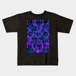 Black Light Geode Kids T-Shirt